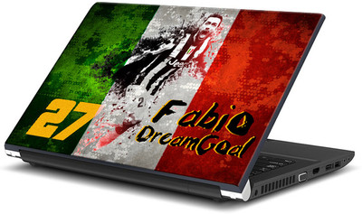 ShopMantra Fabio Quagliarella Italy Football Vinyl Laptop Decal 15.6