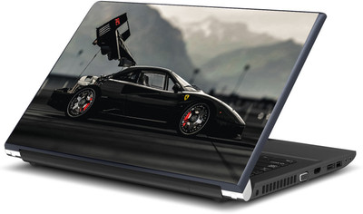 Artifa Black Ferrari Vinyl Laptop Decal 15.6
