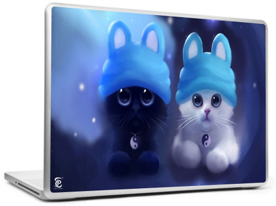 

Print Shapes kittens caps cat Vinyl Laptop Decal 15.6