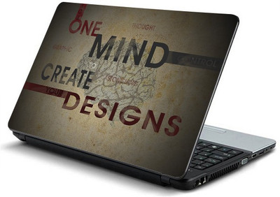 ezyPRNT Design Quote 2 Vinyl Laptop Decal 15.6