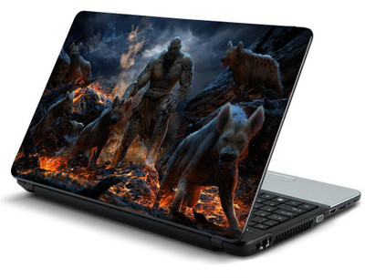 

Geek garcya killer wolf HQ Laminated Vinyl Laptop Decal 15.6