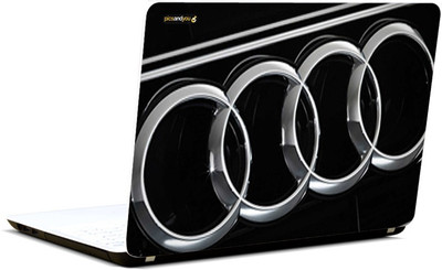 

Pics And You Audi Car Logo 3 3M/Avery Vinyl Laptop Decal 15.6