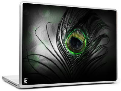 

Print Shapes Peacock feather Vinyl Laptop Decal 15.6