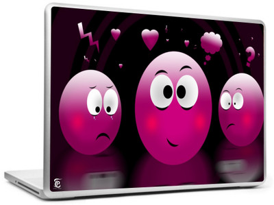 

Print Shapes Colourfull Balloons with red hearts Vinyl Laptop Decal 15.6