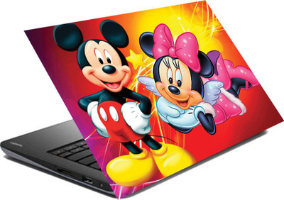 

hifex cartoons mickey and mini mouse vinyl Laptop Decal 15.6