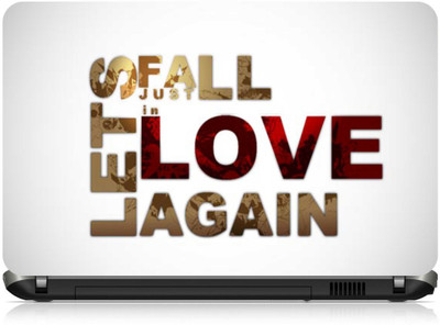 

Box 18 Lets Fall in Love Again870 Vinyl Laptop Decal 15.6
