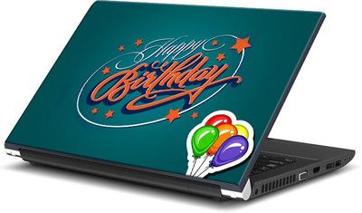 

ShopMantra Happy Birthday -SMFP00002254 Vinyl Laptop Decal 15.6
