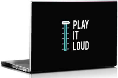 

Seven Rays Play it Loud Vinyl Laptop Decal 15.6