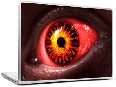 

Print Shapes Clock Eye Vinyl Laptop Decal 15.6