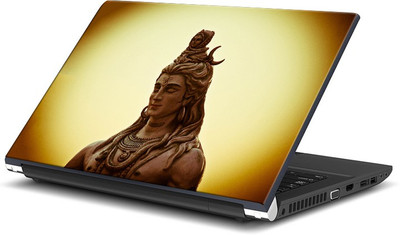 

ShopMantra Lord Shiva Standing Statue Vinyl Laptop Decal 15.6