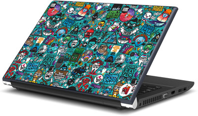 Artifa Colorful Characters Vinyl Laptop Decal 15.6