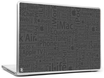 

Print Shapes Typo life Vinyl Laptop Decal 15.6