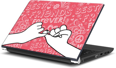 

ShopMantra Best Friends Forever Vinyl Laptop Decal 15.6
