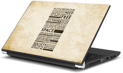 

ShopMantra Hope Typography Vinyl Laptop Decal 15.6