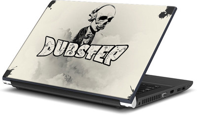 

ShopMantra Skull Dubstep Vinyl Laptop Decal 15.6