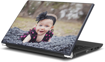 

Artifa Cute baby in polka dress Vinyl Laptop Decal 15.6