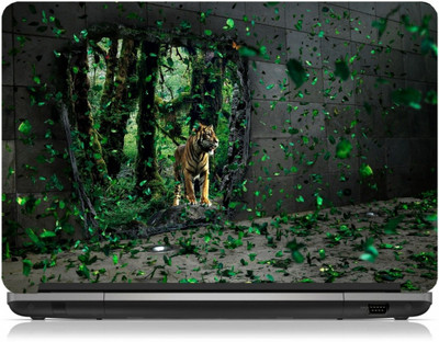 

Box 18 Tiger 3D Effect Vinyl Laptop Decal 15.6