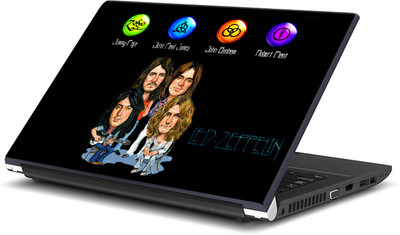 

ShopMantra Rockband Artwork Vinyl Laptop Decal 15.6