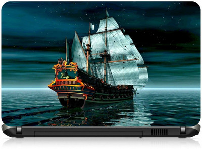 

Box 18 Pirate Ship 1411507 Vinyl Laptop Decal 15.6