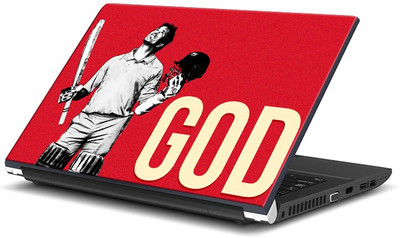 

ShopMantra Sachin Tendulkar The God Vinyl Laptop Decal 15.6