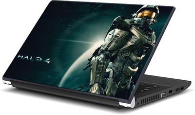 

ShopMantra Halo Gaming Action Artwork Vinyl Laptop Decal 15.6