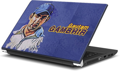 

ShopMantra Gautam gambhir The knight Riders Vinyl Laptop Decal 15.6