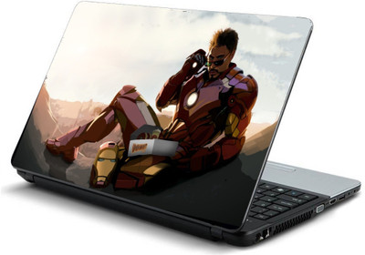 

Geek iron man donuts HQ Laminated Vinyl Laptop Decal 15.6
