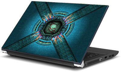 

Geek Skull Generating Bad Rays Laminated Vinyl Laptop Decal 15.6