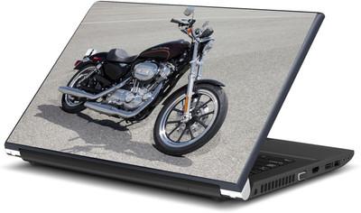 

Artifa Black Motorcycle Vinyl Laptop Decal 15.6