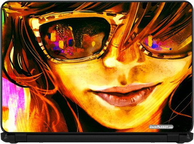 

Jack Parrot Goggles Vinyl Laptop Decal 15.5