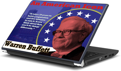 

Artifa Warren Buffett Vinyl Laptop Decal 15.6