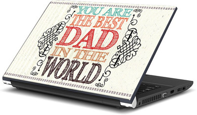 

ShopMantra Happy Father's Day -SMFP00002212 Vinyl Laptop Decal 15.6