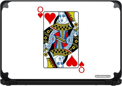 

Jack Parrot Queen of Hearts Vinyl Laptop Decal 14