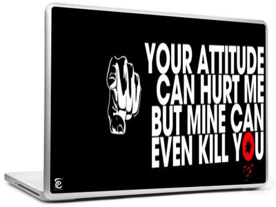 

Print Shapes Punch attitude Vinyl Laptop Decal 15.6
