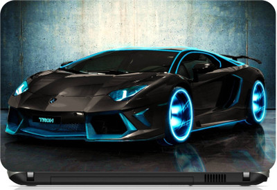 

Print Shapes Black Tron Car Vinyl Laptop Decal 15.6
