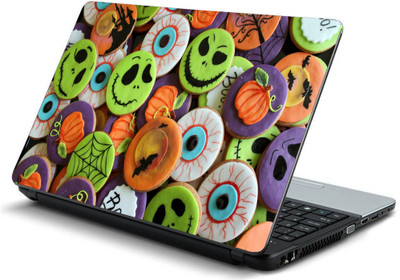

Geek HALLOWEENS COOKIES HOLIDAY Laminated Vinyl Laptop Decal 15.6