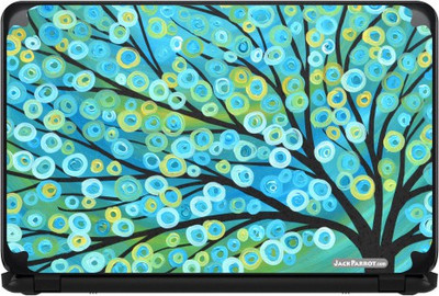 

Jack Parrot Ring Leaves Vinyl Laptop Decal 15.5