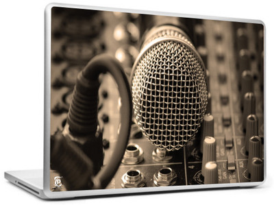 

Print Shapes Microphone wire tumbler net metal Vinyl Laptop Decal 15.6
