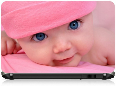 

Box 18 Baby With Pink Hat 1975 Vinyl Laptop Decal 15.6