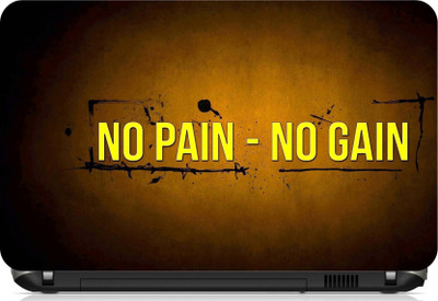 

Print Shapes No pain No Gain Vinyl Laptop Decal 15.6