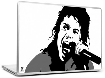 

Print Shapes Michael jackson vector graphics face Vinyl Laptop Decal 15.6