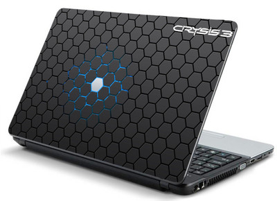 

Geek Hexagon Pattern Crysis 3 Logo HQ Laminated Vinyl Laptop Decal 15.6