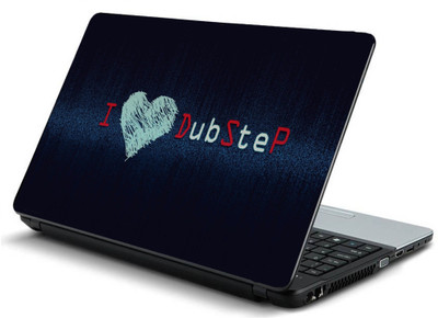

Geek INSCRIPTION LOVE MUSIC DUBSTEP Laminated Vinyl Laptop Decal 15.6