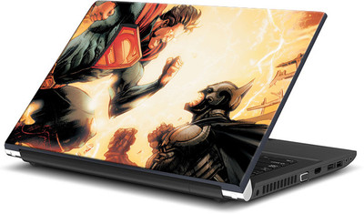 

ShopMantra Superman vs batman Vinyl Laptop Decal 15.6