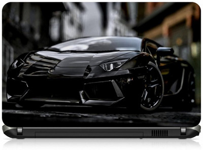 

Box 18 Black Lamborghni Car 1859 Vinyl Laptop Decal 15.6