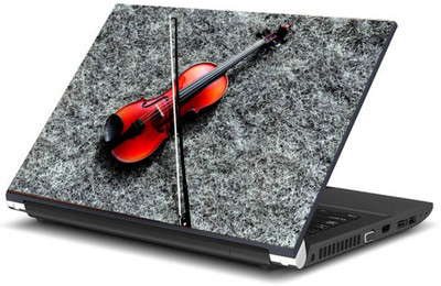 Print Shapes Voilin Vinyl Laptop Decal 15.6