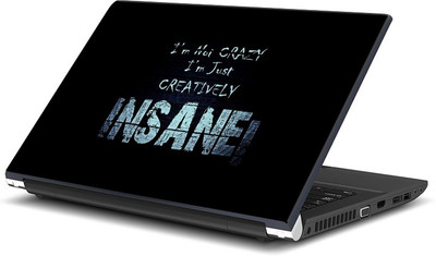 

Rangeele Inkers Creatively Insane Vinyl Laptop Decal 15.6