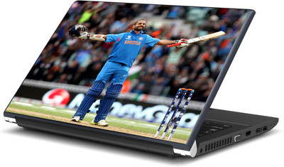 

Artifa Shikhar Dhawan Cricket Vinyl Laptop Decal 15.6