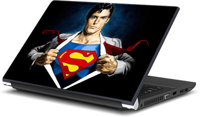 ShopMantra Superman Artistic Vinyl Laptop Decal 15.6