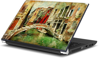 

ShopMantra Old Architecture Paintings Vinyl Laptop Decal 15.6